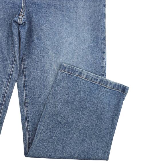 Madewell Jeans Womens 31 Tall Blue The Perfect Vintage Wide Leg Patch Pockets - Picture 6 of 13